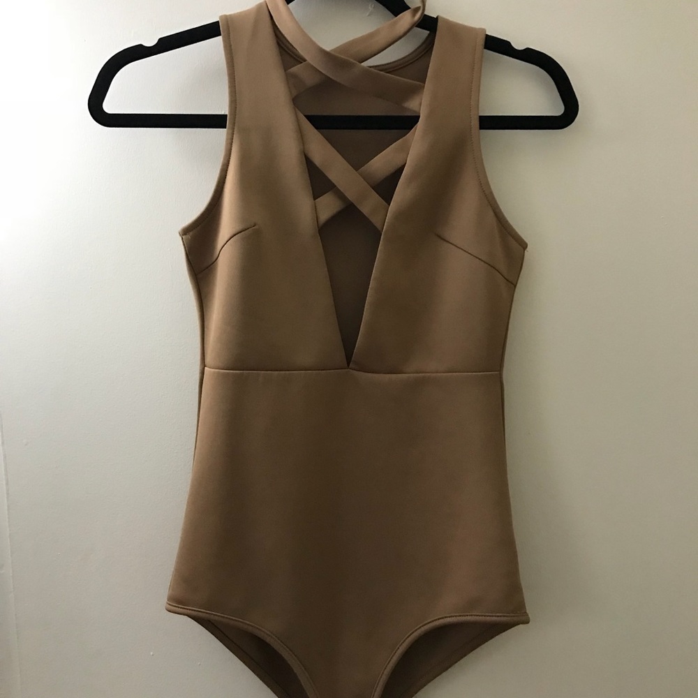 Crisscross bodysuit